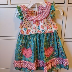 Matilda Jane dress with bloomers